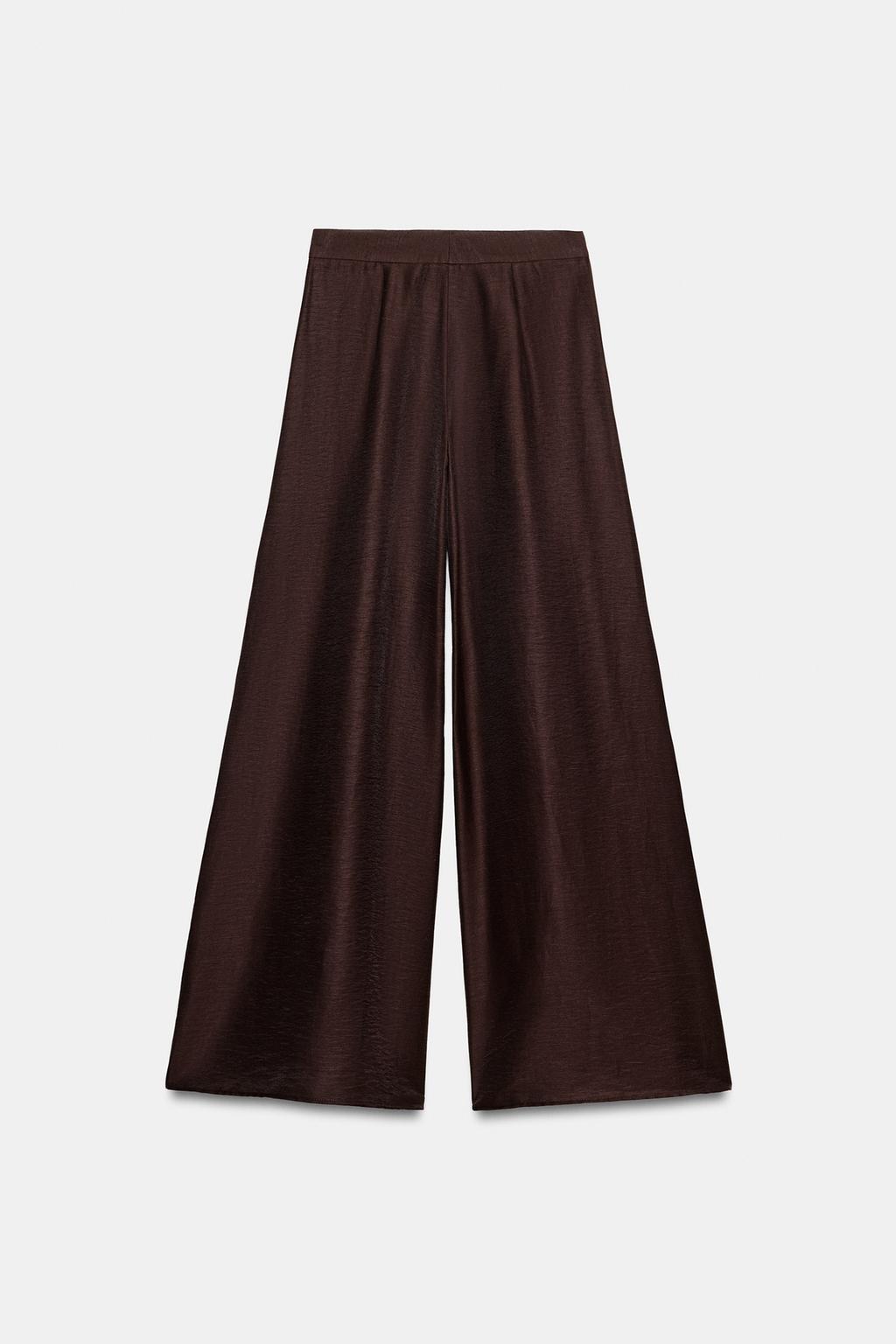 ШИРОКИЕ БРЮКИ ИЗ ЛЬНА