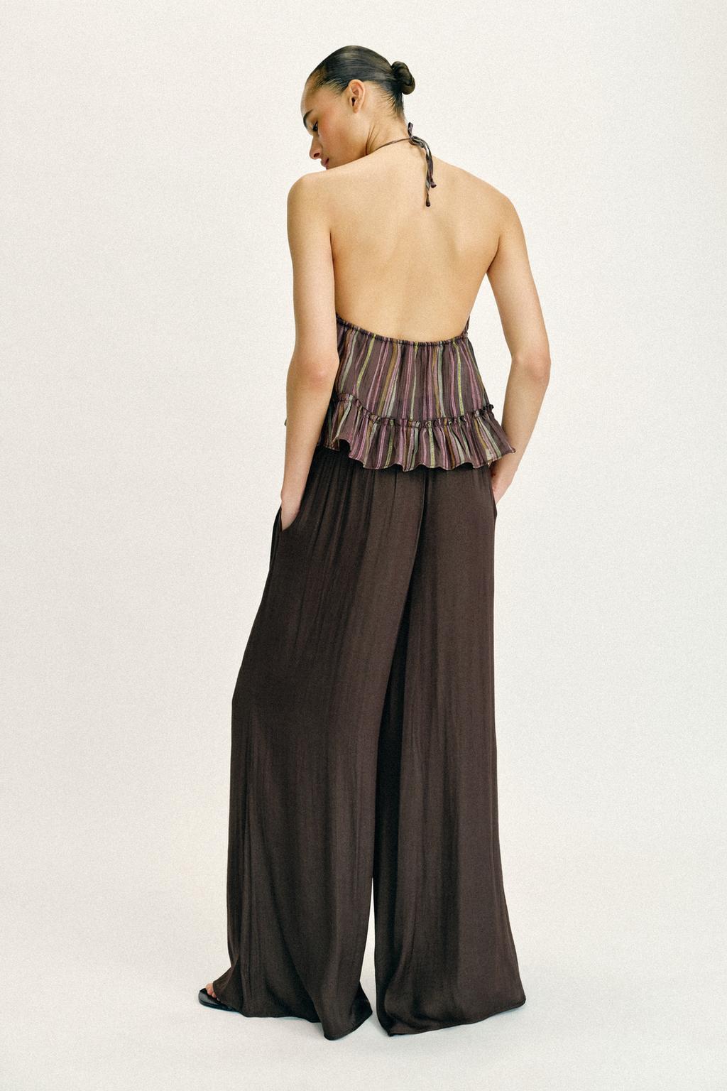 ШИРОКИЕ СТРУЯЩИЕСЯ БРЮКИ