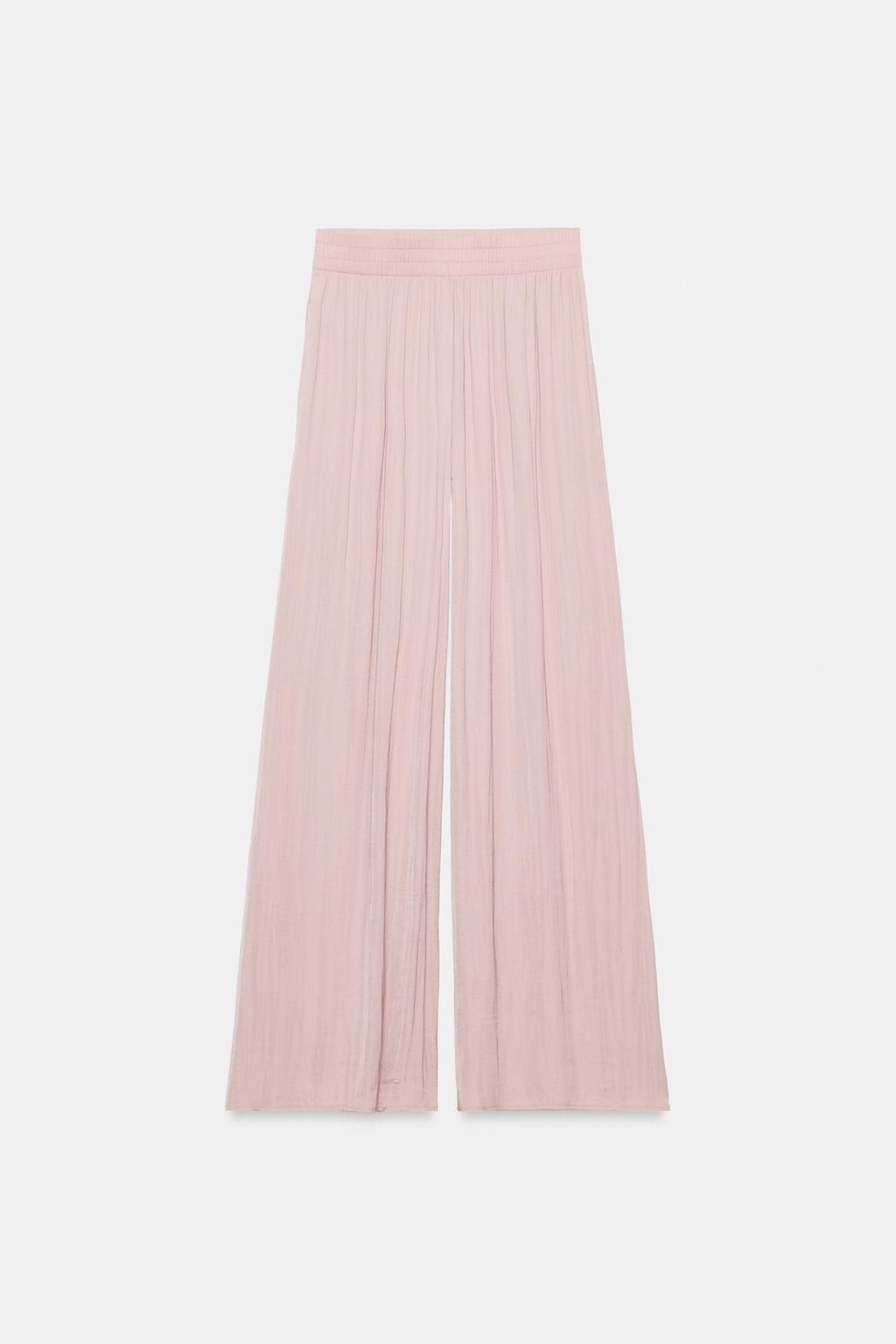 ШИРОКИЕ БРЮКИ С ВЫСОКОЙ ПОСАДКОЙ