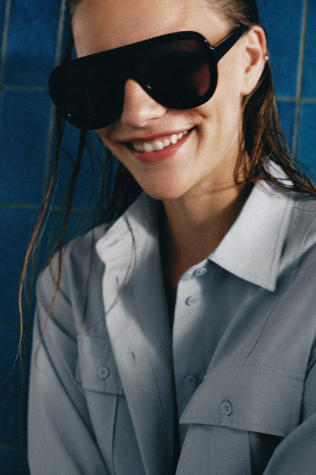 ПЛАТЬЕ-РУБАШКА ПЛИССЕ — ZW COLLECTION