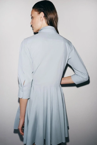 Платье-рубашка плиссе — Zw Collection- Заказать в России