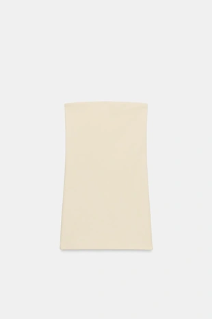 Эластичное платье без бретелей- Заказать в России