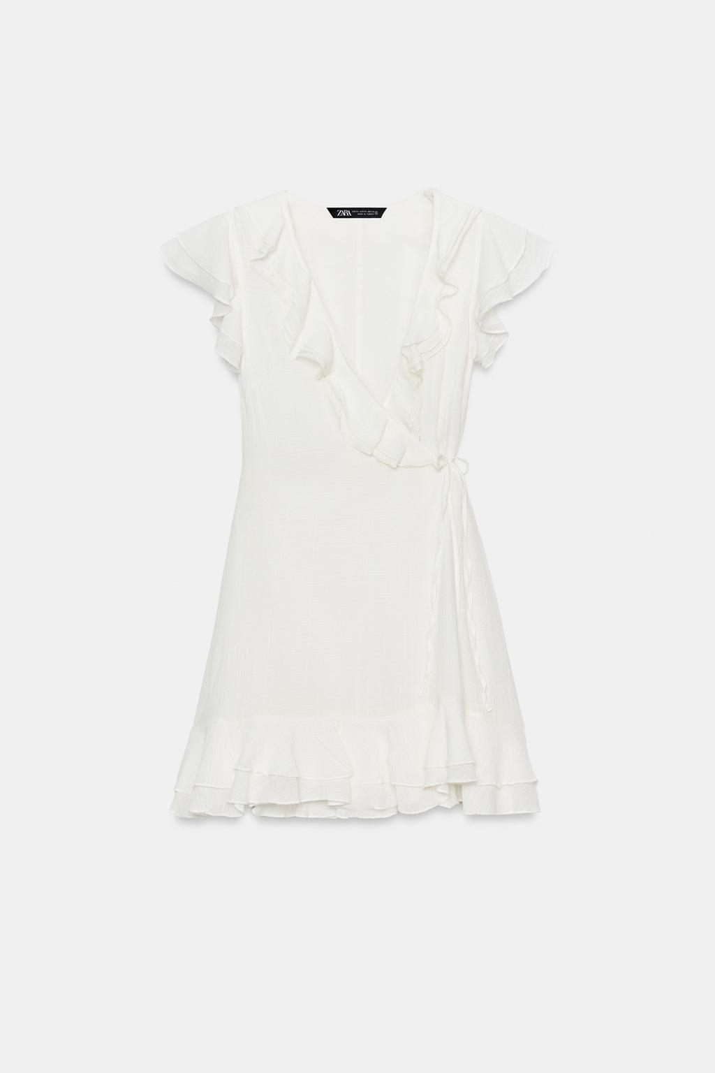 МИНИ-ПЛАТЬЕ С ВОЛАНАМИ