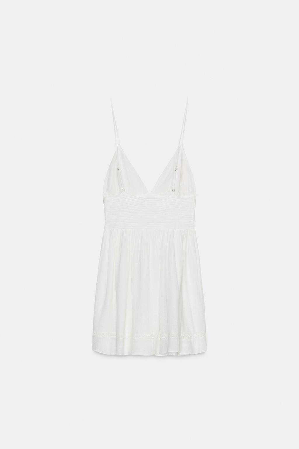 МИНИ-ПЛАТЬЕ С ВЫШИВКОЙ