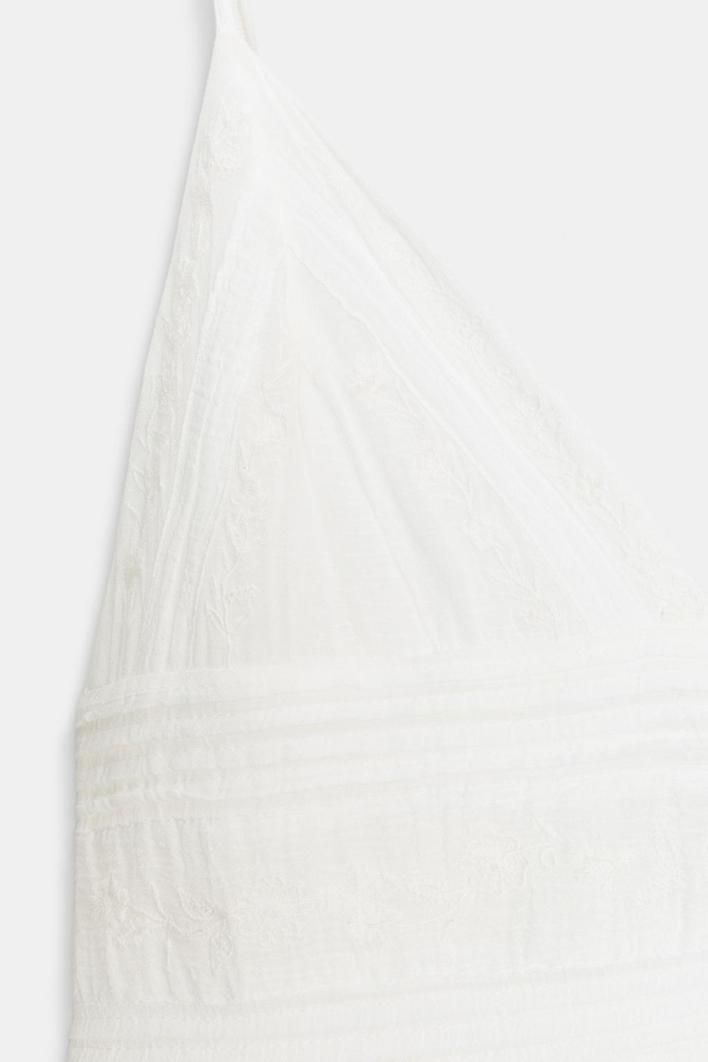 МИНИ-ПЛАТЬЕ С ВЫШИВКОЙ