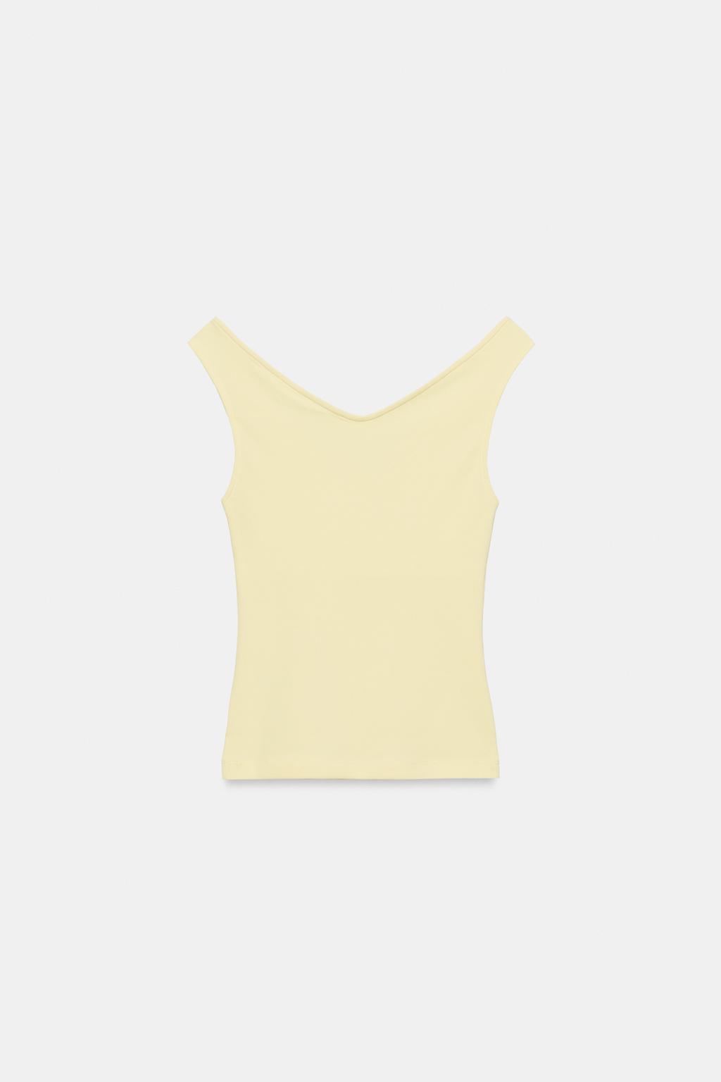 ФУТБОЛКА С ОТКРЫТЫМИ ПЛЕЧАМИ