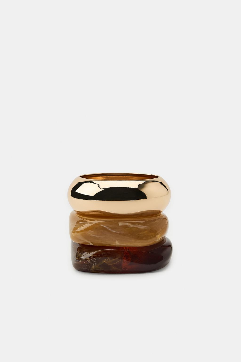 НАБОР ИЗ ТРЕХ ЖЕСТКИХ БРАСЛЕТОВ