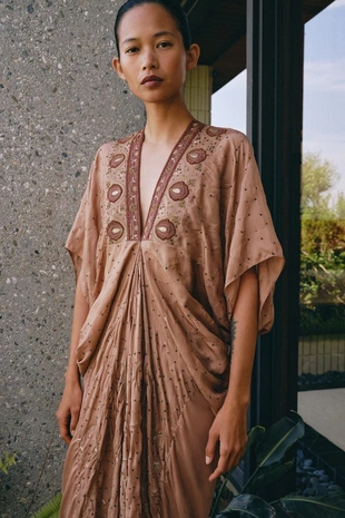 Платье из коллекции Zw с вышивкой и бусинами Limited Edition- Заказать в России