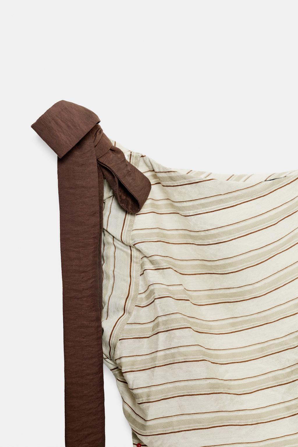 ТОП В ПОЛОСКУ С БАНТОМ