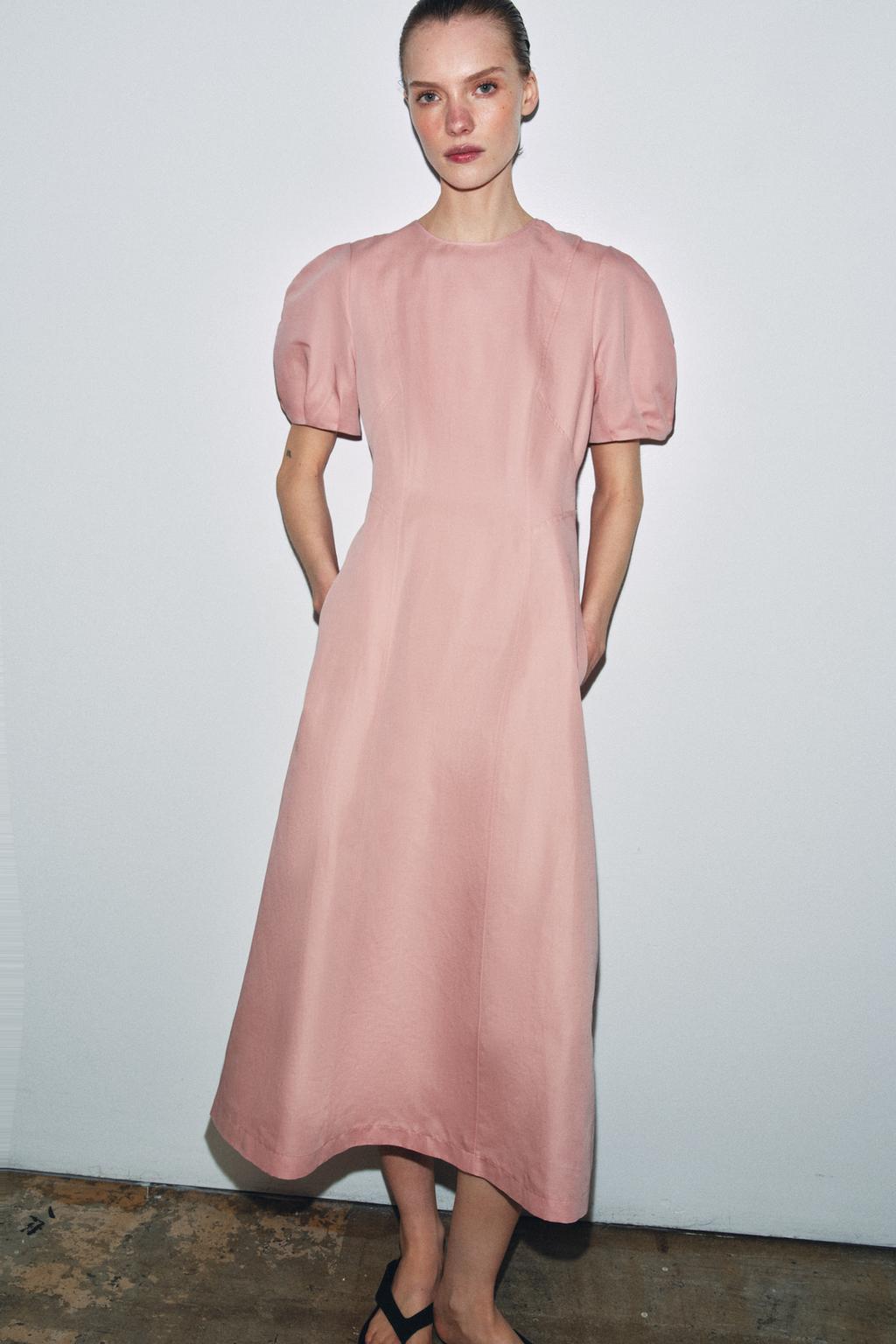 ПЛАТЬЕ МИДИ ИЗ ЛЬНА — ZW COLLECTION