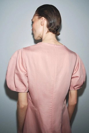 Платье миди из льна — Zw Collection