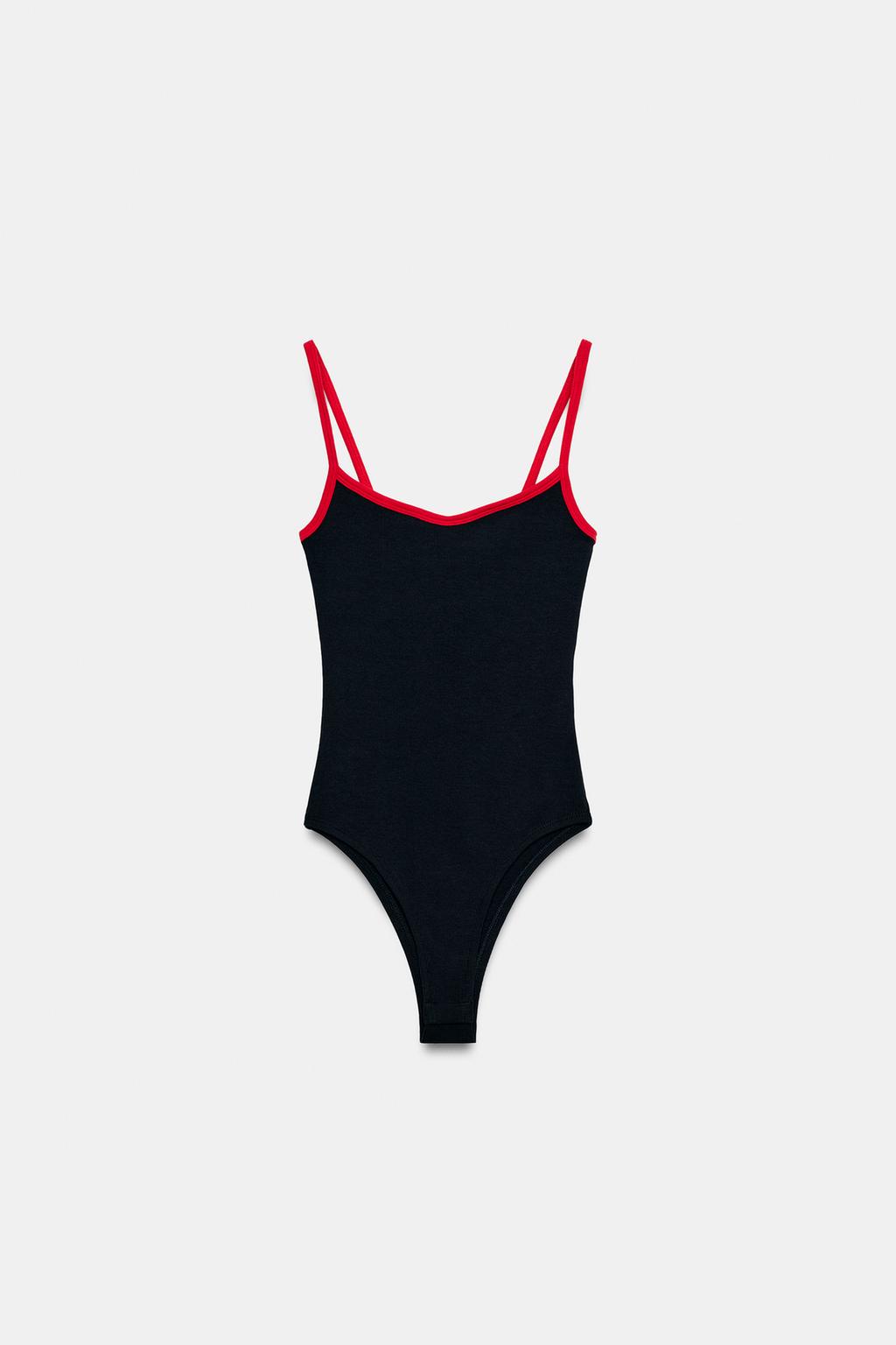 БОДИ С КОНТРАСТНОЙ ОТДЕЛКОЙ