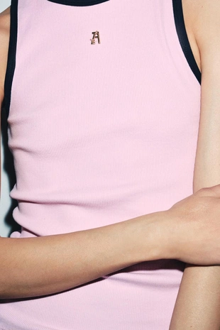 Топ с контрастными деталями Za- Заказать в России