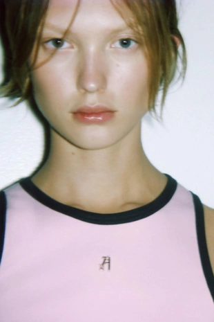 Топ с контрастными деталями Za- Заказать в России