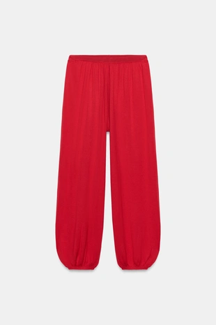 Трикотажные брюки-аладдины- Заказать в России