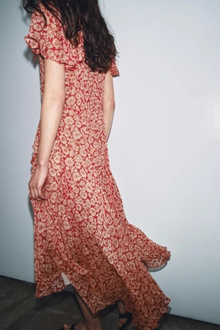 Платье миди с цветочным принтом — Zw Collection- Заказать в России