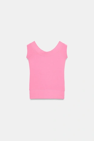 Топ с вырезом «лодочка»- Заказать в России