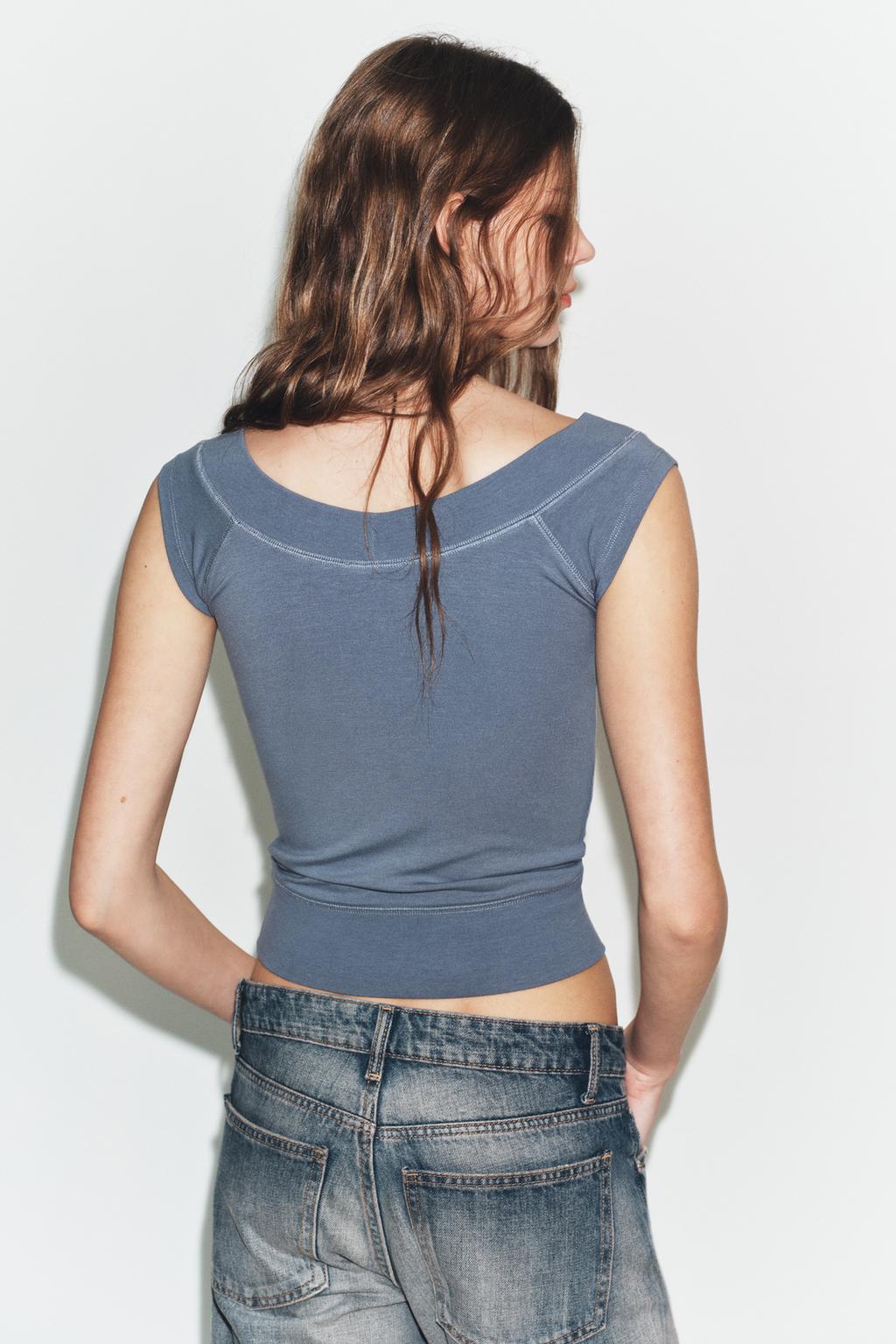 ТОП С ВЫРЕЗОМ «ЛОДОЧКА»