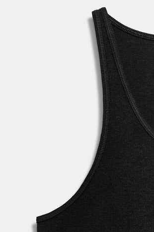 Кроп-топ в рубчик- Заказать в России