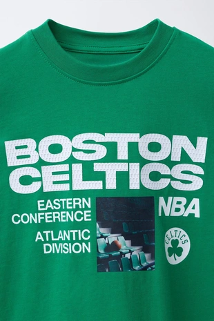 Футболка с принтом Nba - Celtics- Заказать в России