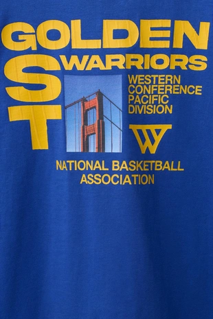 Футболка с принтом Nba - Golden State Warriors- Заказать в России