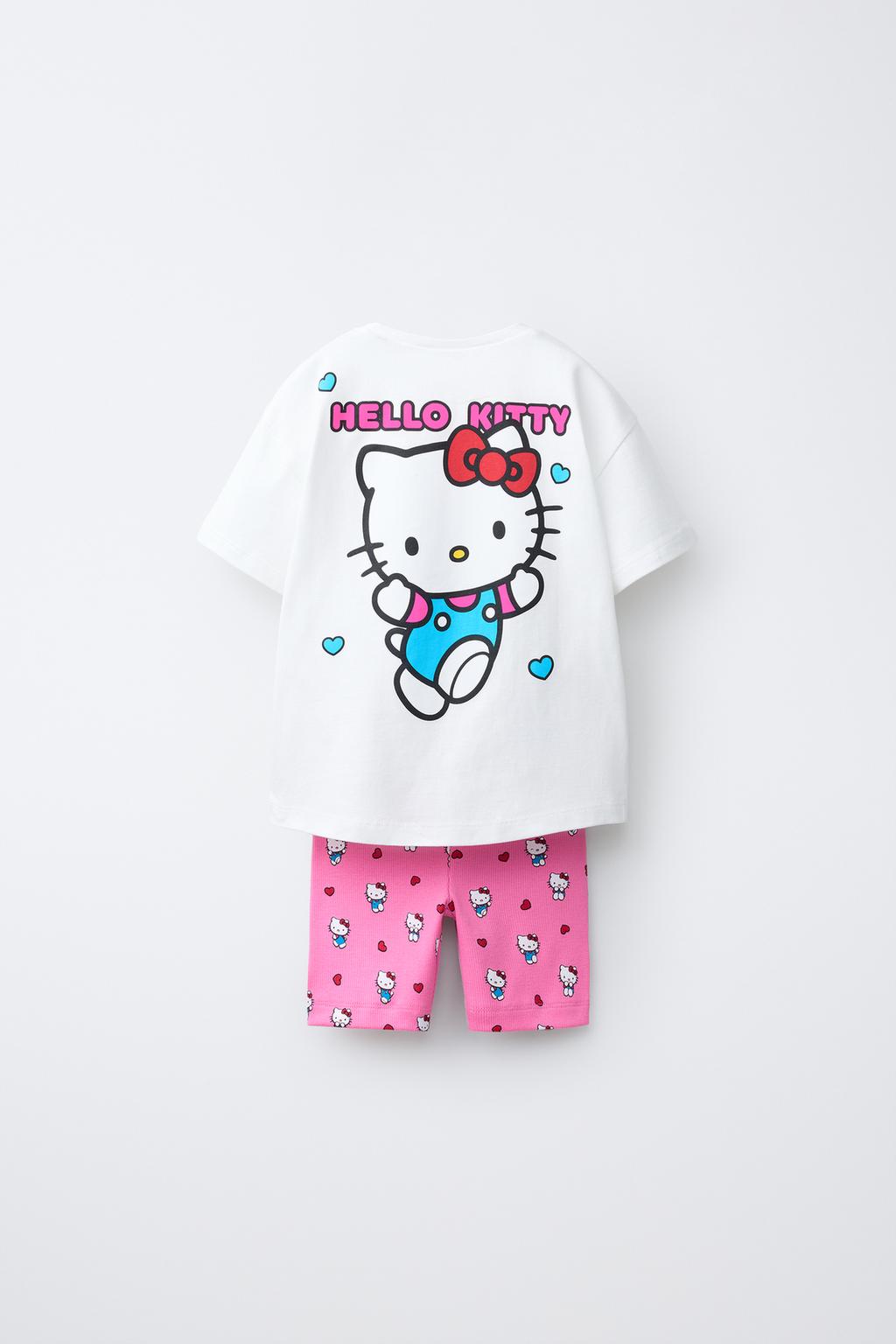 КОМПЛЕКТ ИЗ ФУТБОЛКИ И ЛЕГГИНСОВ HELLO KITTY ©