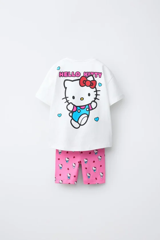 КОМПЛЕКТ ИЗ ФУТБОЛКИ И ЛЕГГИНСОВ HELLO KITTY ©