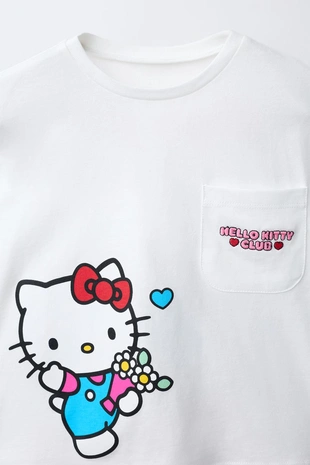 Комплект из футболки и леггинсов Hello Kitty ©- Заказать в России