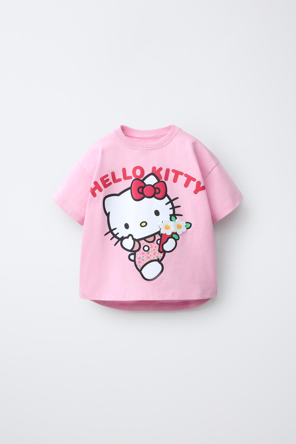 ФУТБОЛКА С ПРИНТОМ HELLO KITTY ©