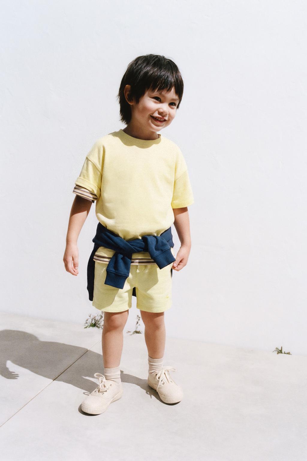 ШОРТЫ ИЗ МЯГКОЙ ТКАНИ С ОКРАШИВАНИЕМ И ВЫШИВКОЙ