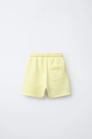 Шорты из мягкой ткани с окрашиванием и вышивкой