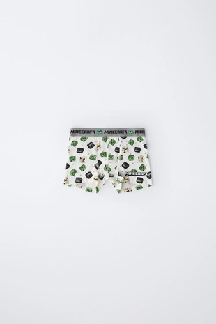 6–14 лет/ набор из двух трусов-боксеров Minecraft © Mojang Ab. ™- Заказать в России