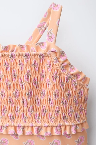 1-6 лет/купальник с цветочным принтом- Заказать в России