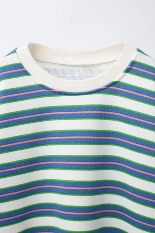 Толстовка в полоску- Заказать в России