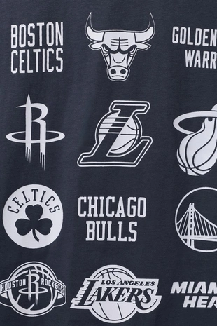 Футболка с принтом Nba - Multi Teams- Заказать в России