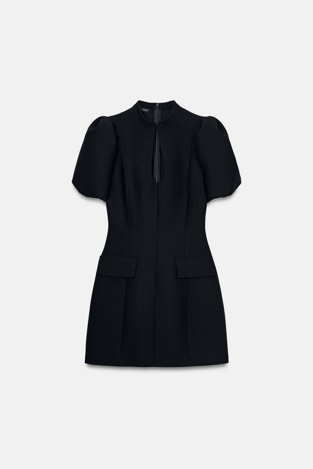 ПЛАТЬЕ С КОРОТКИМИ РУКАВАМИ «ФОНАРИК»