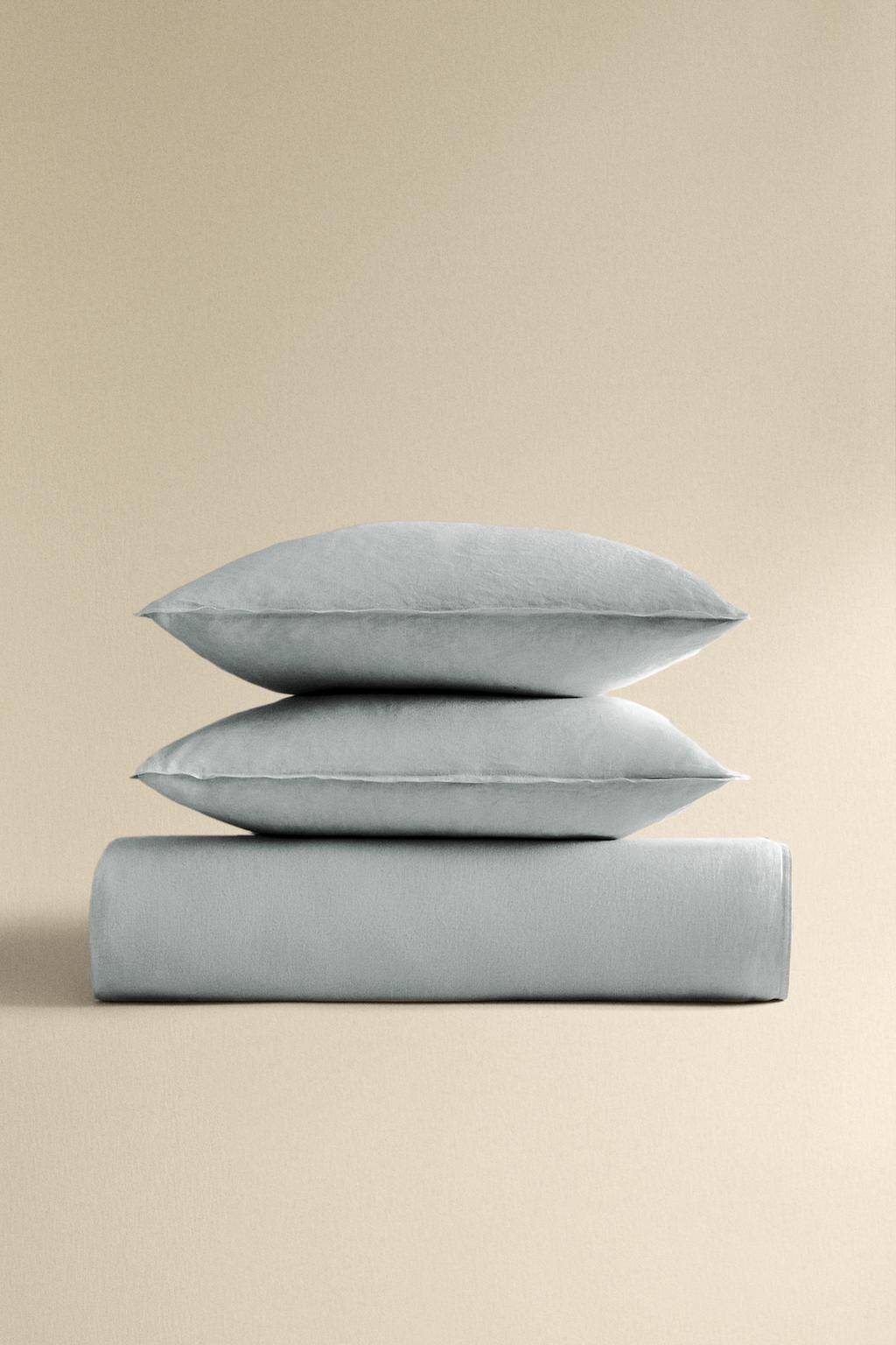 Покрывало из мятого льна (140 г/м²)