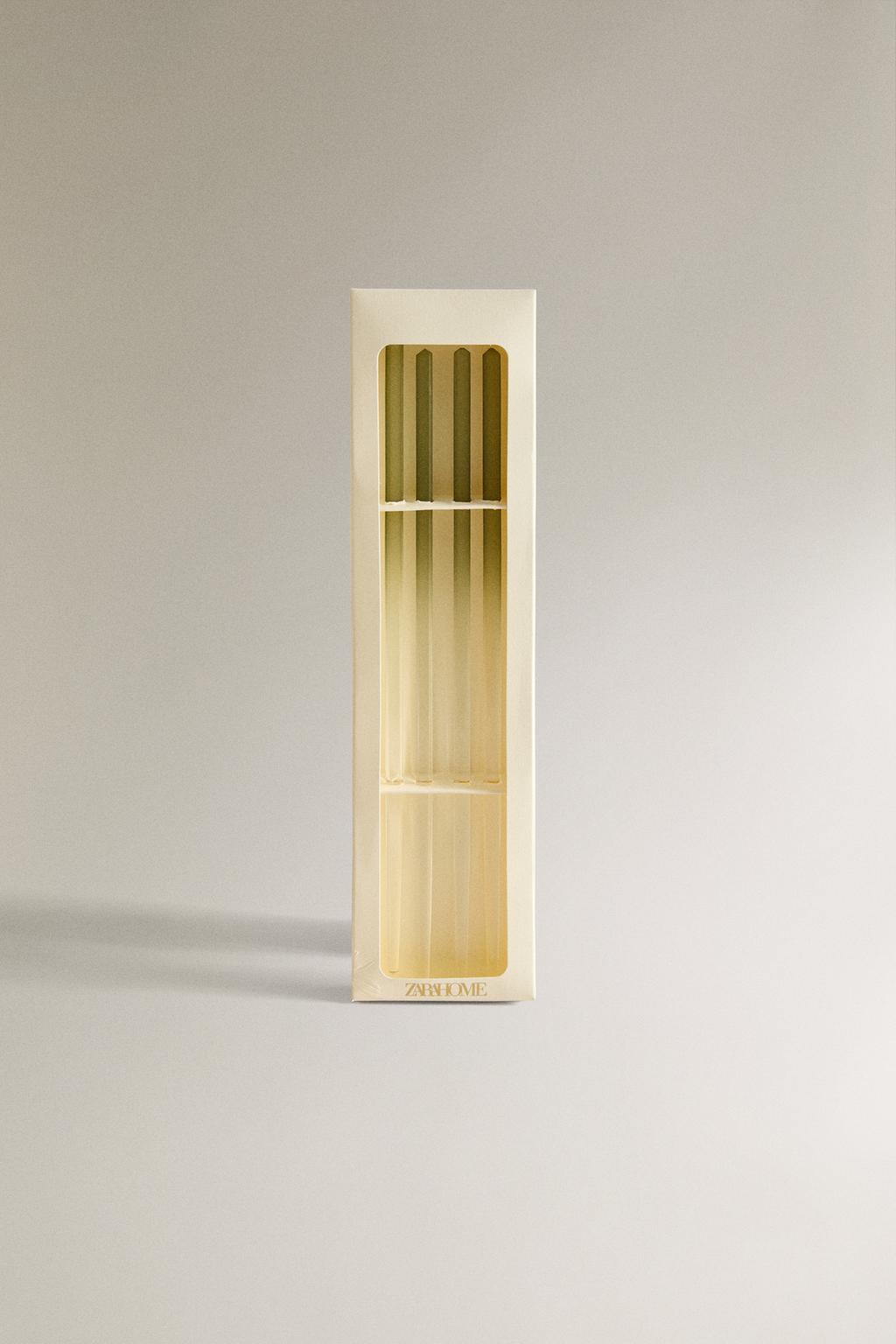 Набор стеклянных палочек с эффектом градиента