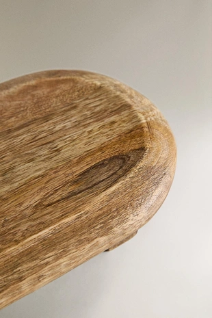 Brown | 6283/042/700 - Zara Деревянная разделочная доска с ножками