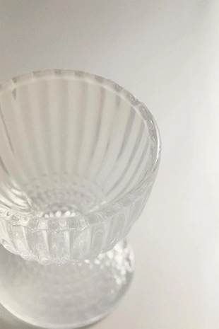 Стакан для яйца из стекла с объемным геометрическим дизайном- Заказать в России