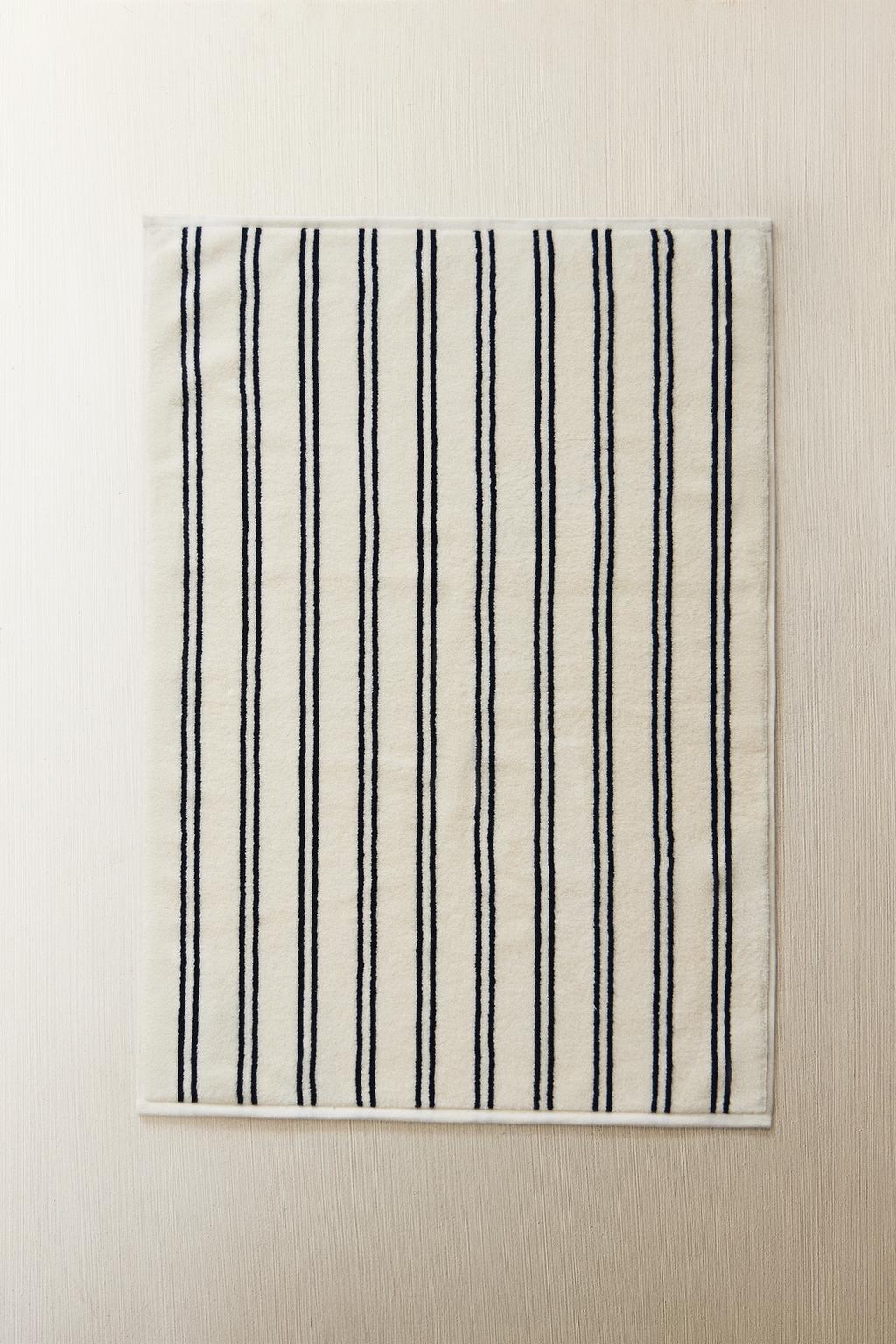 Коврик для ванной с двойной полосой