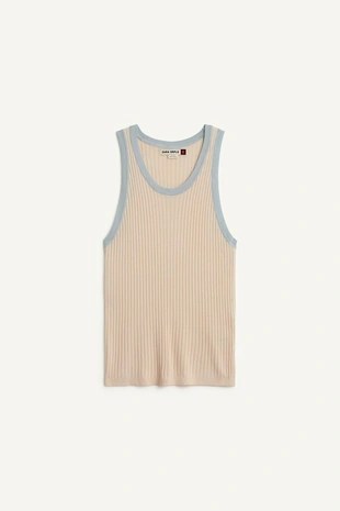 Топ из вязаного вискозного трикотажа- Заказать в России