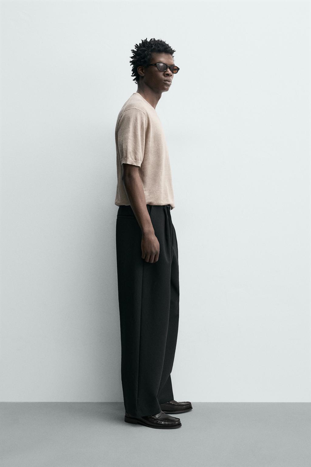 ФУТБОЛКА С ВОРОТНИКОМ НА ПУГОВИЦАХ ИЗ 100% ЛЬНА