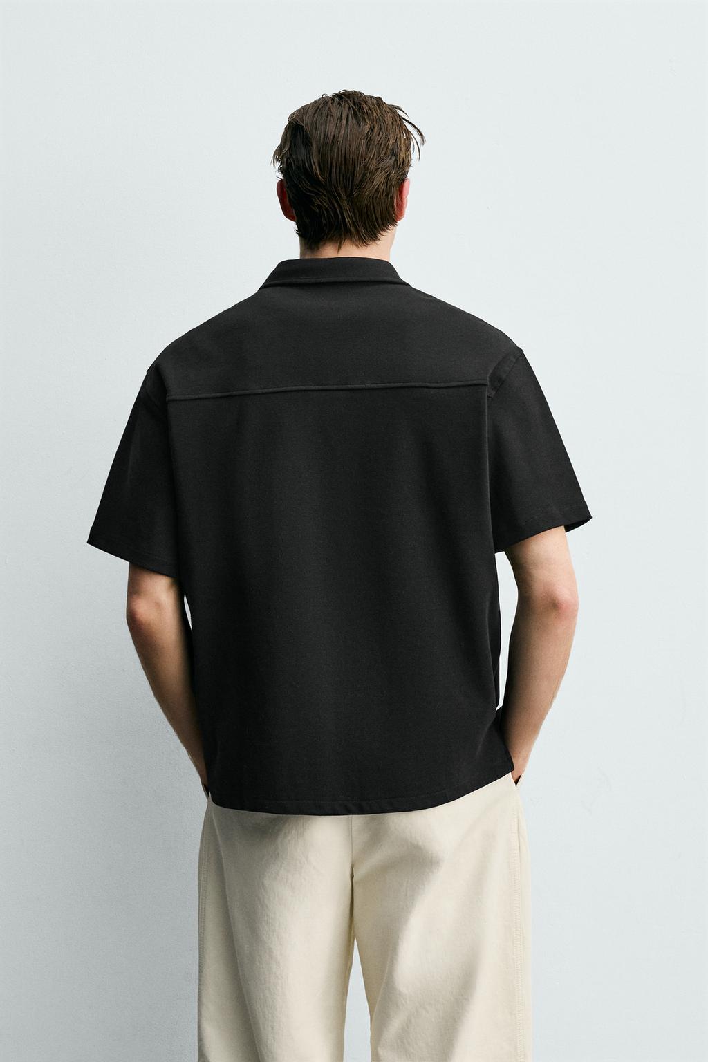 ПОЛО RELAXED FIT НА МОЛНИИ