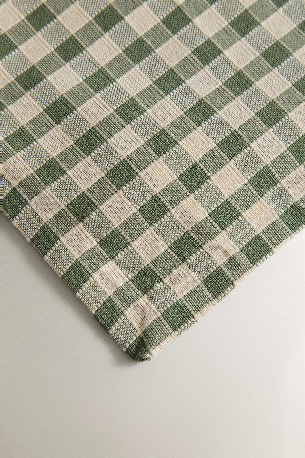 Набор каро салфеток с отстрочкой (набор из 2 шт.)