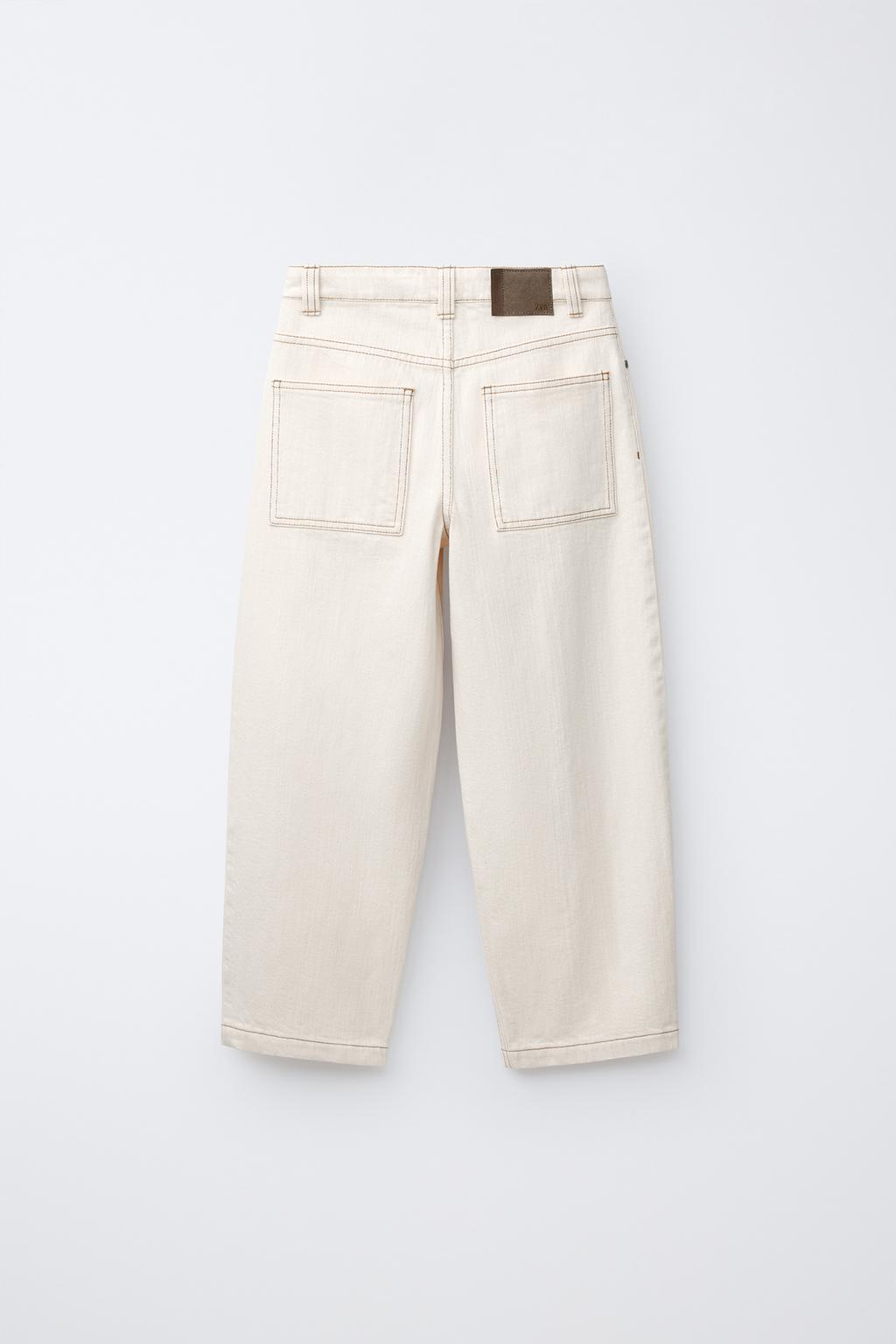 ДЖИНСЫ BAGGY С РЕЛЬЕФНОЙ СТРУКТУРОЙ