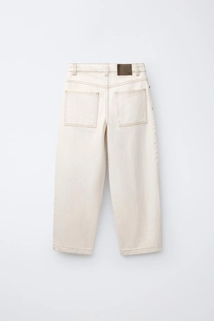 Джинсы Baggy с рельефной структурой- Заказать в России