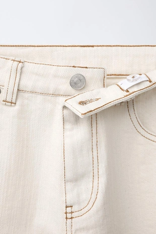 Джинсы Baggy с рельефной структурой- Заказать в России