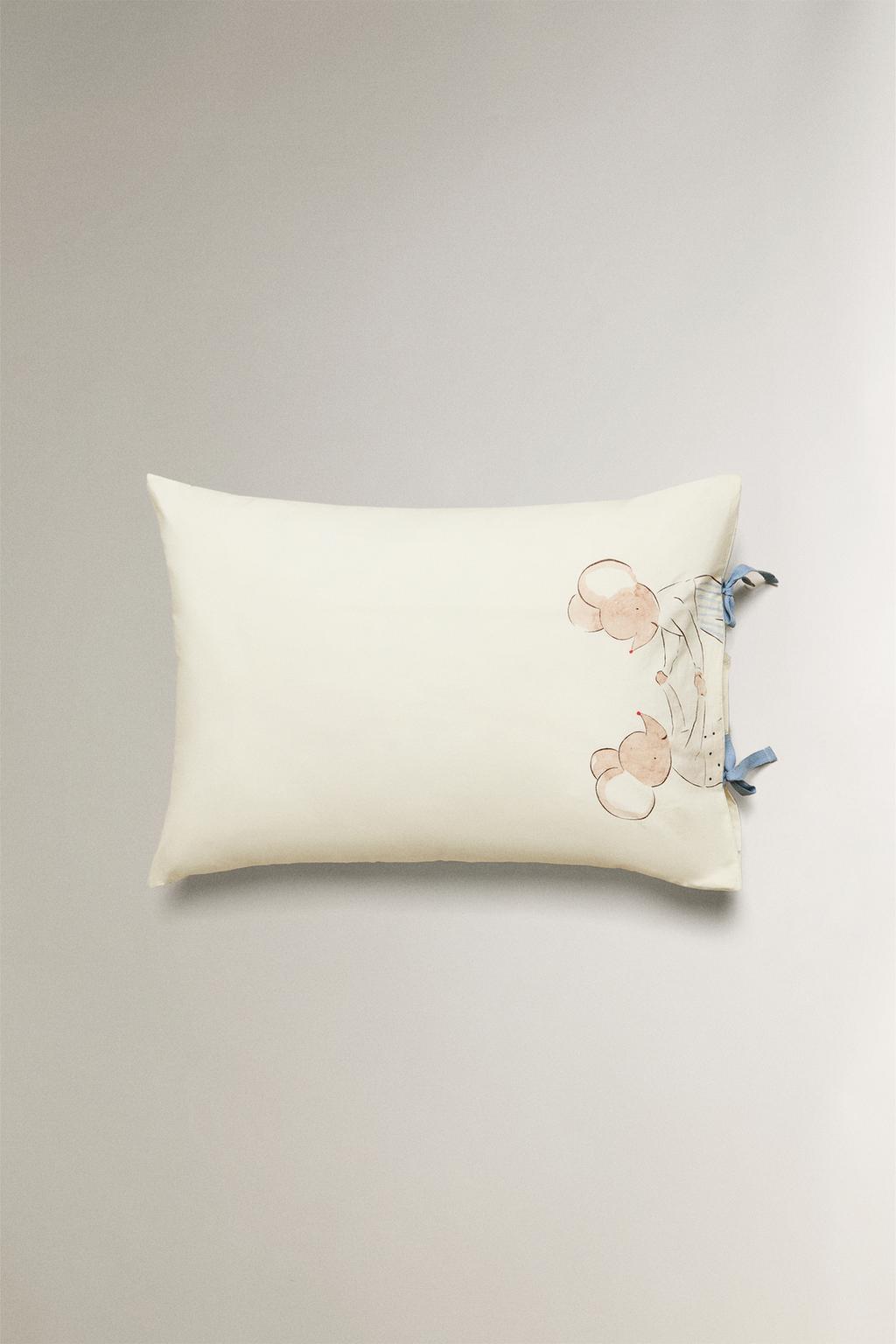 Детский наволочка с мышкой