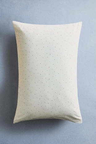 Детская наволочка в горошек- Заказать в России